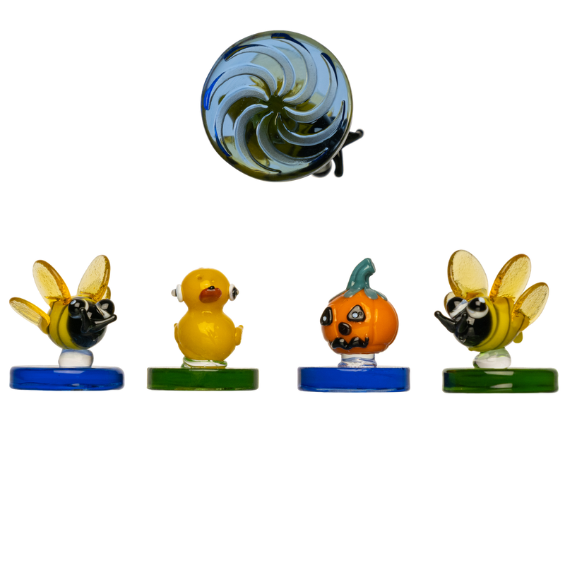  A75274 Spinner Cap w/ Assorted Figurines