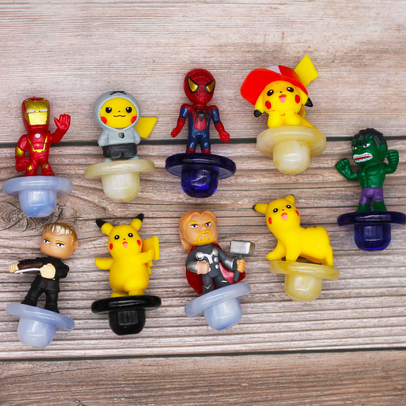  Assorted Super Hero Carb Cap