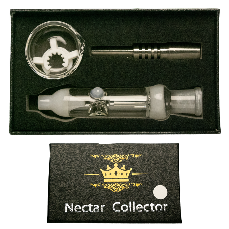 14mm Black Box Assorted colored Nectar Box Set w/ Stainless Steel Tip, Dish & K-Clip