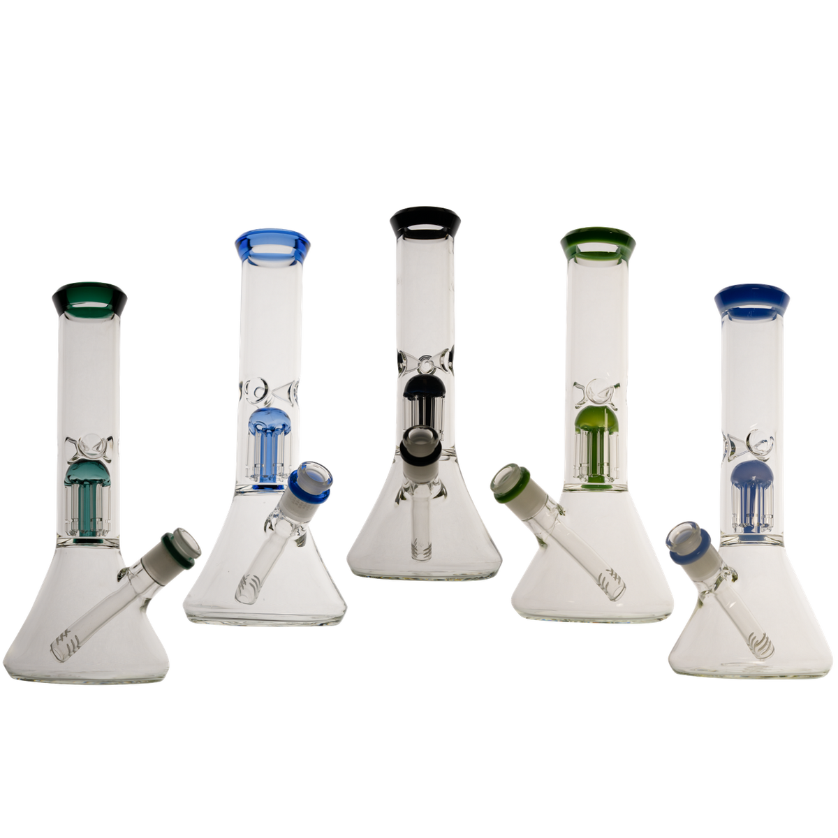 12" 44x4mm Encore Tree Beaker  w/matching Color Accents 