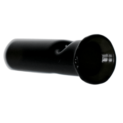 Black Round Top Blunt Tip