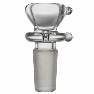 Clear Glass Snapper Maria Funnel Bowl Slide 10mm 14mm 18mm Male Joint