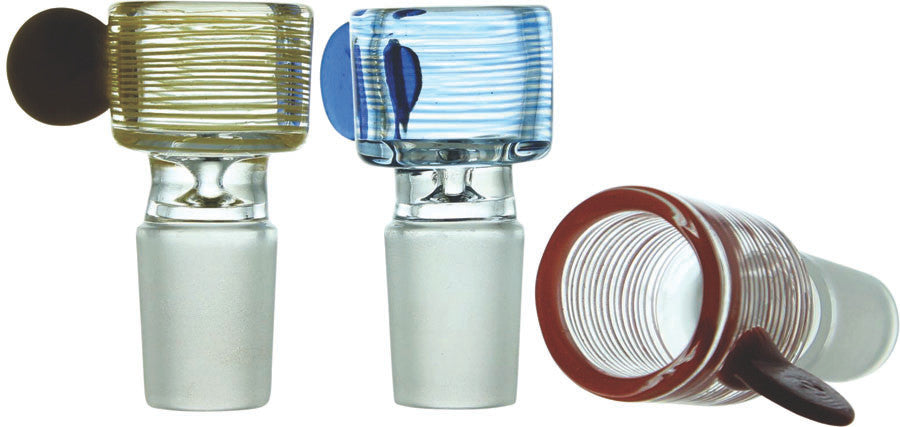 Color Wrap Teacup Style Glass Slide Bowl Gog