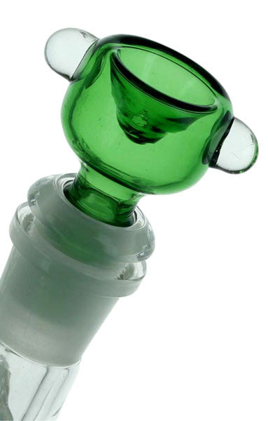 Color Tubing Bowl Glass Slide Bubble Clear 18mm 14mm