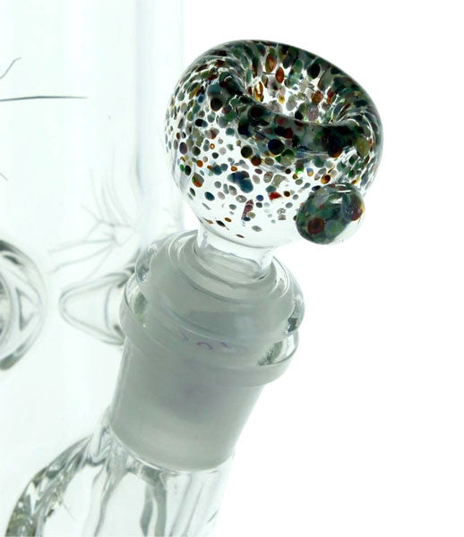 Glass Color Frit Popper Bubble Gog Slide Bowl