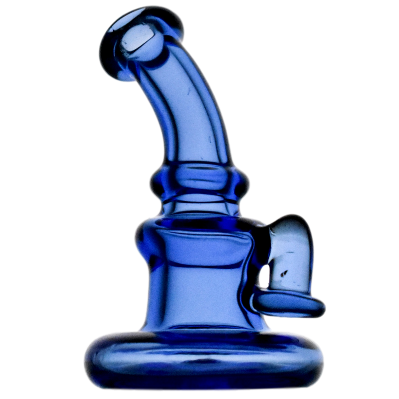 Mini Glass Rig Figurine Carb Cap for Quartz Banger Nails Hero