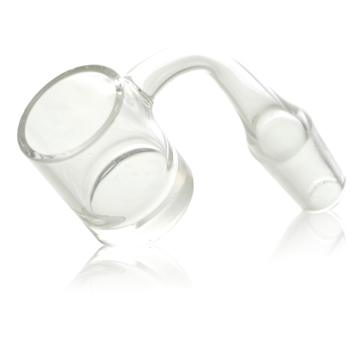 30mm XXL Quartz Gavel Banger with Quartz Insert Dish Domeless Nail