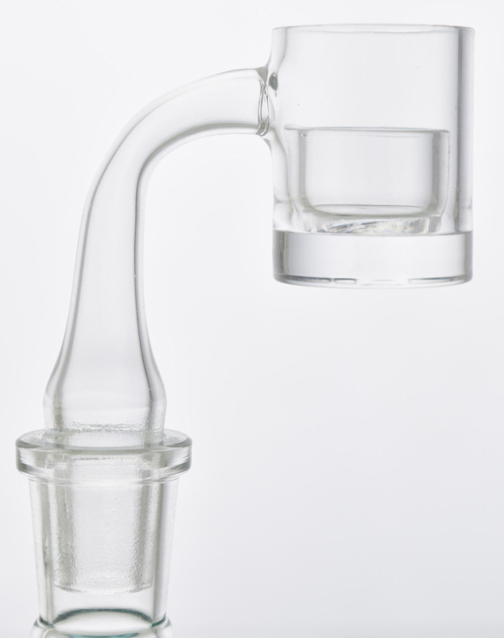 30mm XXL Quartz Gavel Banger with Quartz Insert Dish Domeless Nail