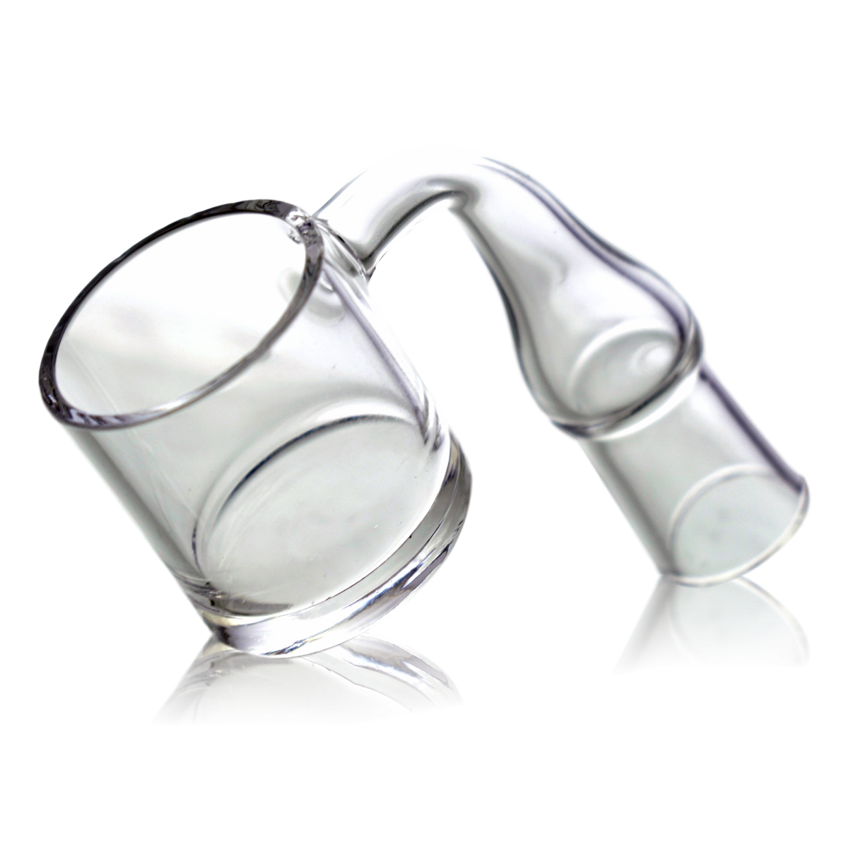 30mm XXL Quartz Gavel Banger with Quartz Insert Dish Domeless Nail