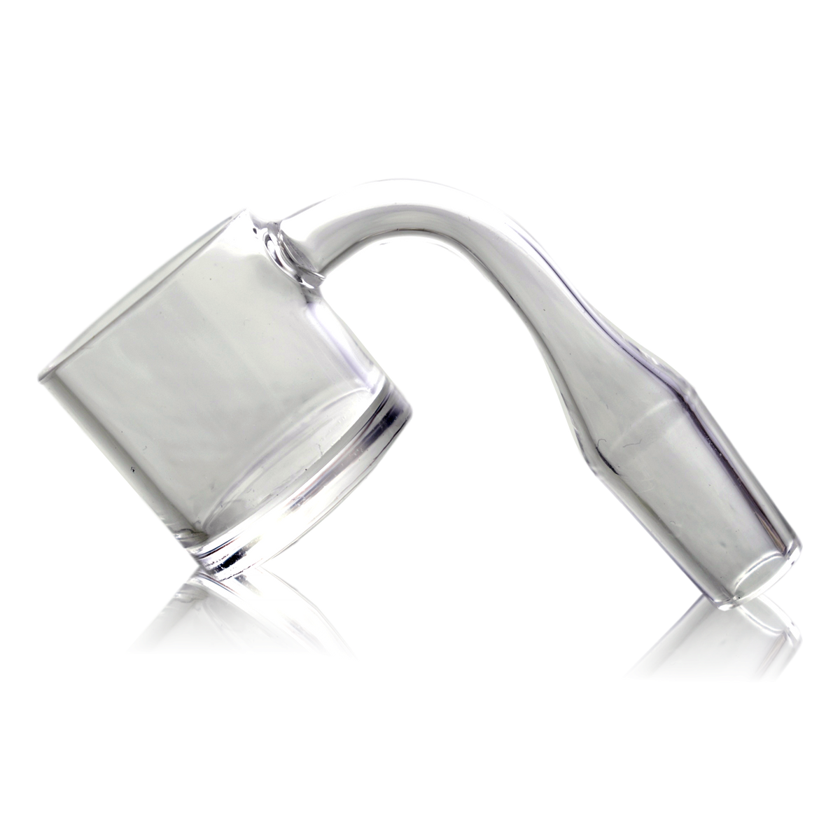 30mm XXL Quartz Gavel Banger with Quartz Insert Dish Domeless Nail