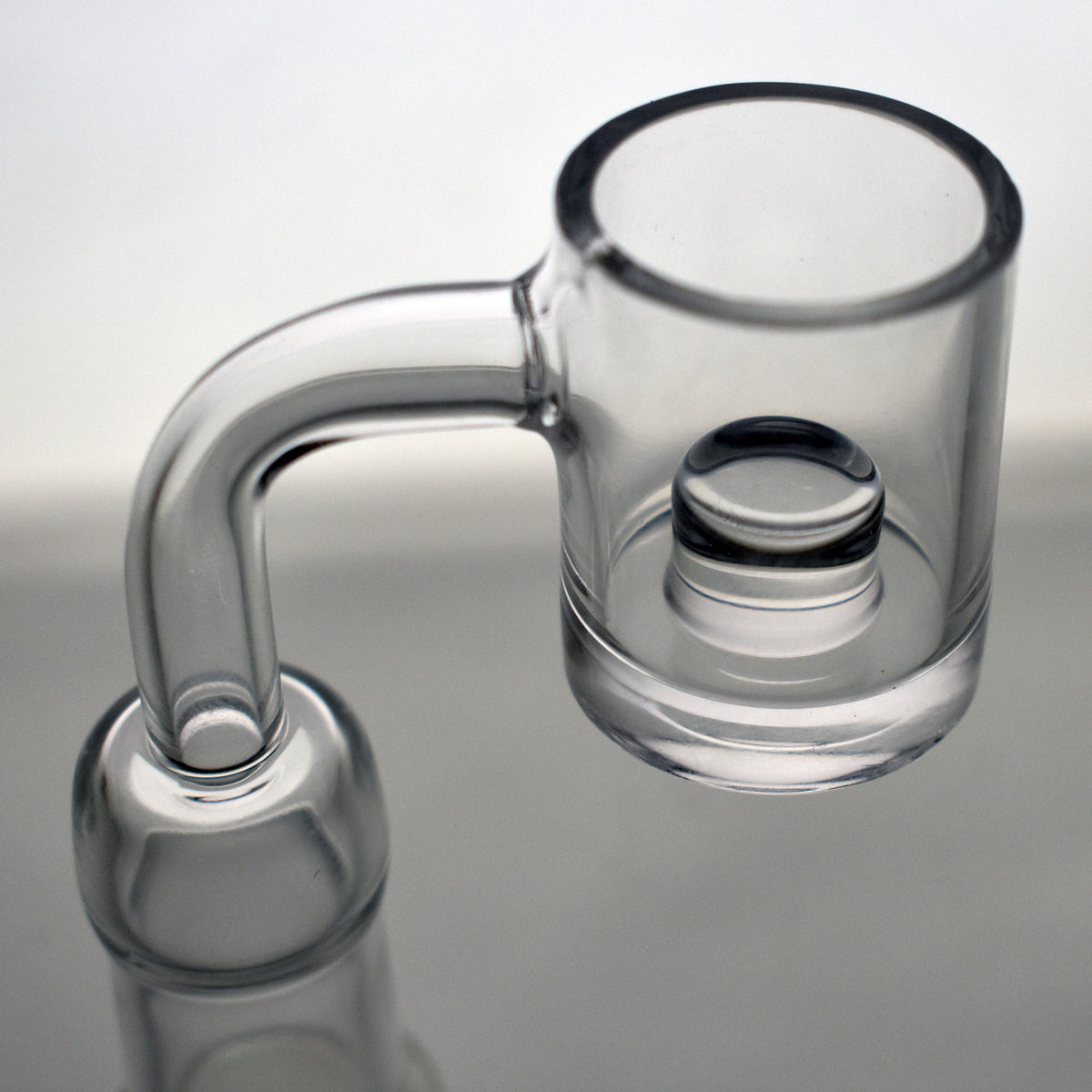 25mm Wide 4mm Thick Quartz Core Reactor Banger Domeless Nail