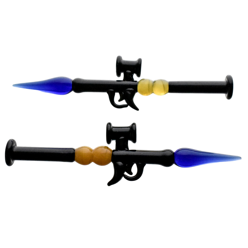 Flame Thrower RPG Glass Dabber Dab Tool