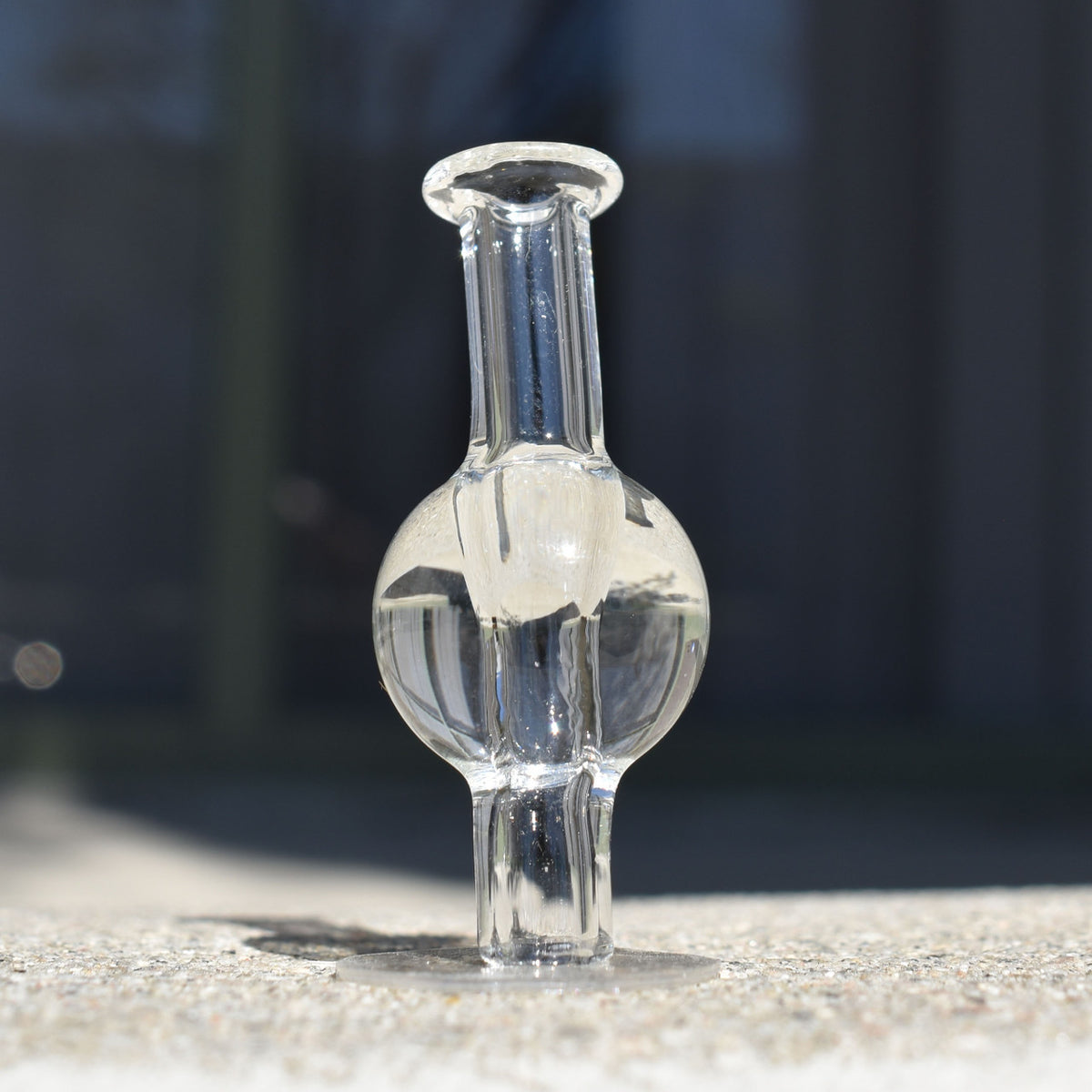 Thick Glass Directional Carb Cap for Quartz Thermal Banger Domeless Nails