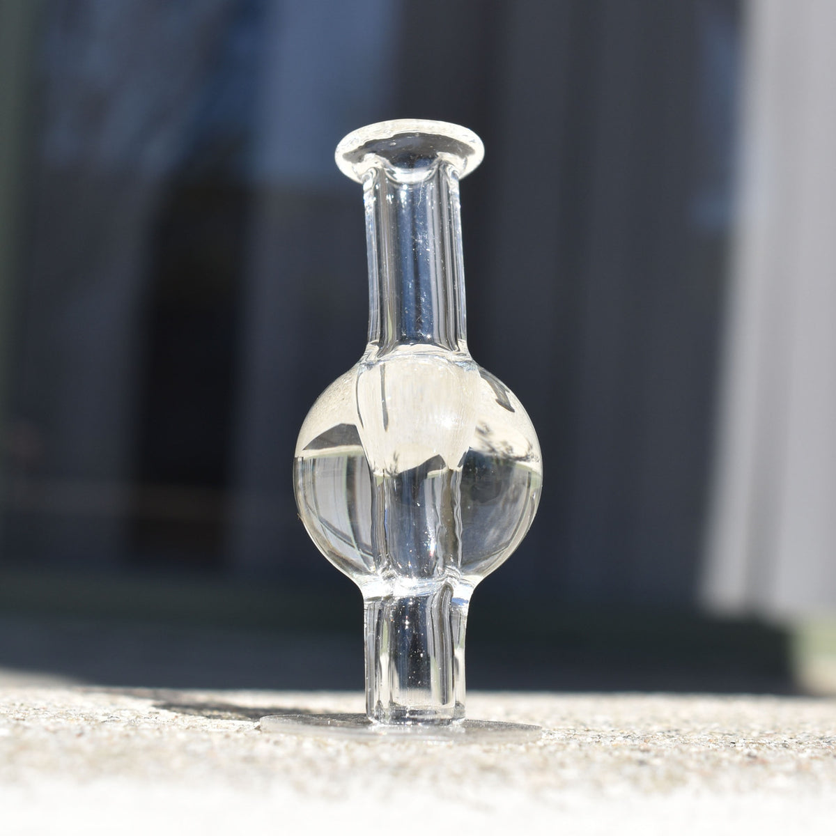 Thick Glass Directional Carb Cap for Quartz Thermal Banger Domeless Nails