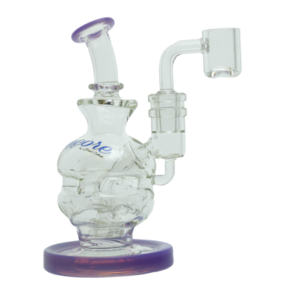 Encore Mini 5" Color Fab Egg Glass Dab Rig