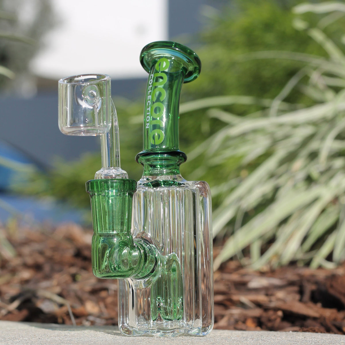 4" Mini Encore Collection Babyface Color Banger Hanger Oil RIg Glass Waterpipe