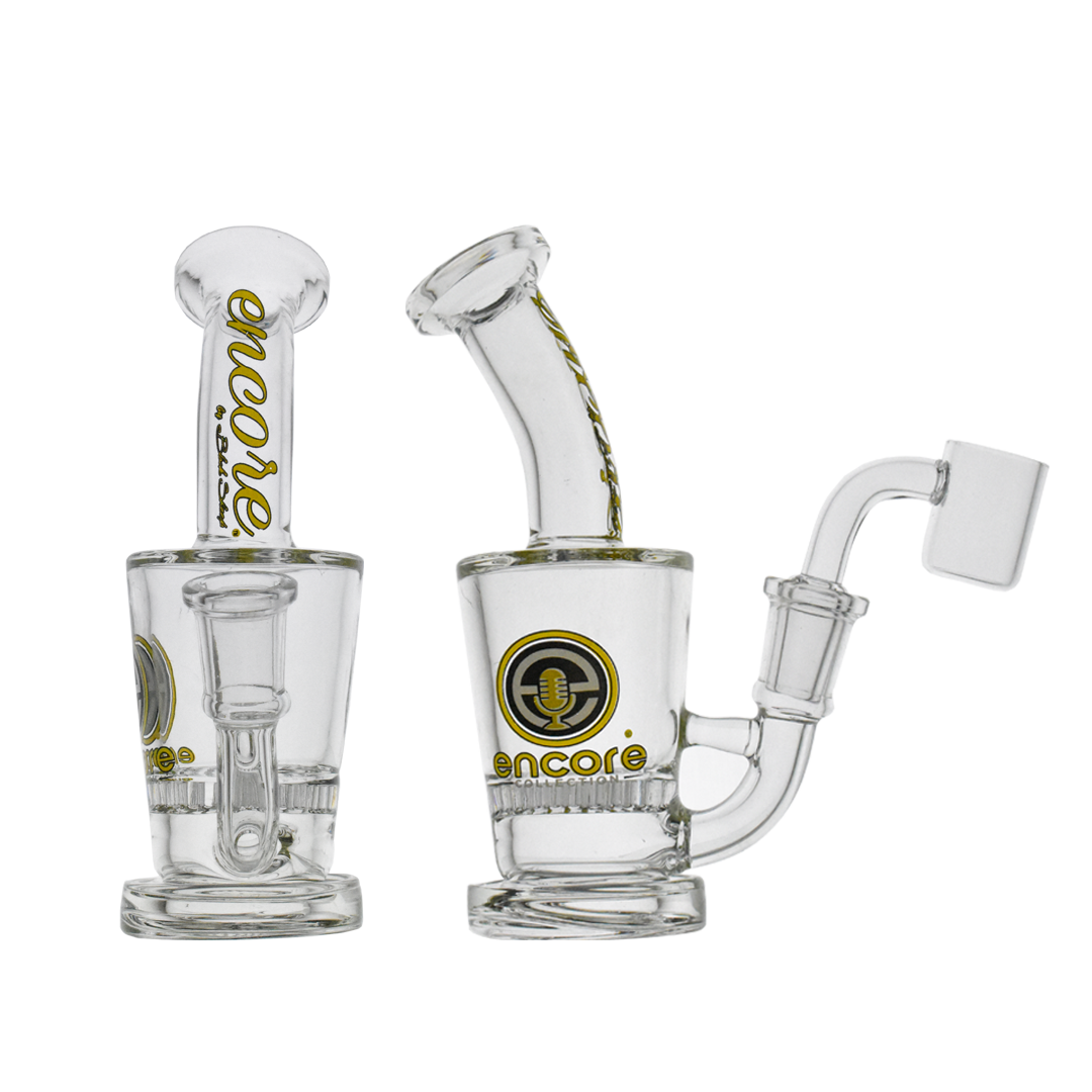 Encore Collection Shot Glass HoneyComb Oil Rig