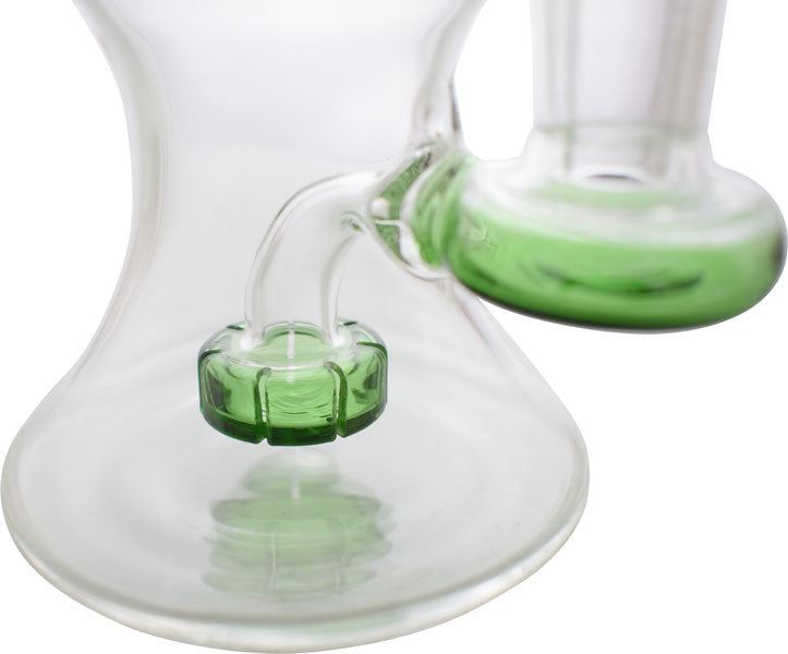 6" Mini Encore Collection Color Glass Banger Hanger Oil Rig Water Pipe