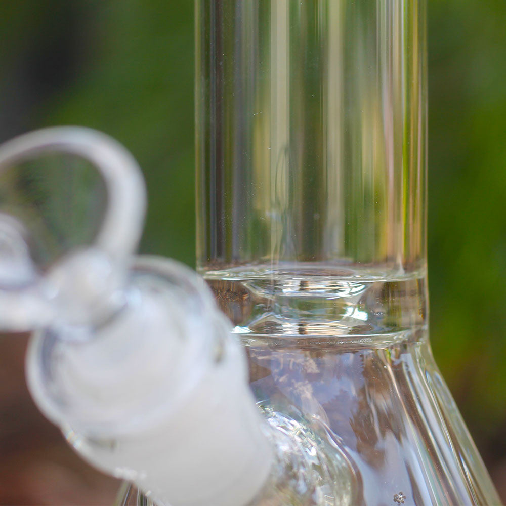 Encore Collection 10″ Thick Polygon Beaker Glass Bong Water Pipe