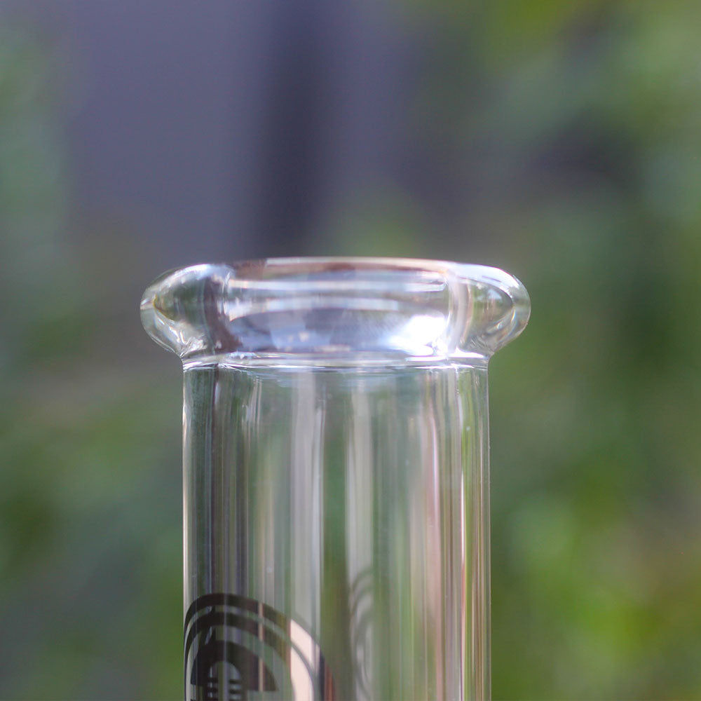 Encore Collection 10″ Thick Polygon Beaker Glass Bong Water Pipe