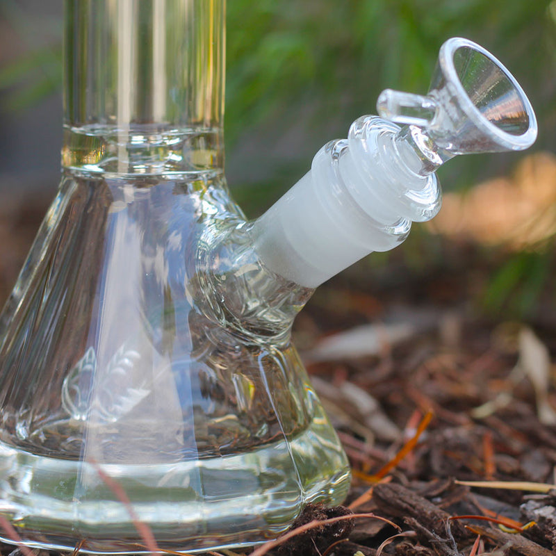 Encore Collection 10″ Thick Polygon Beaker Glass Bong Water Pipe