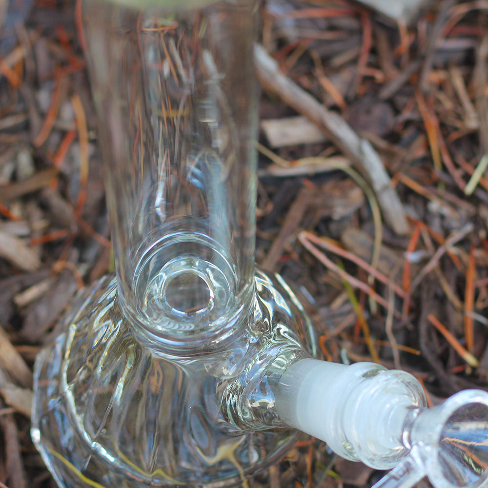 Encore Collection 10″ Thick Polygon Beaker Glass Bong Water Pipe