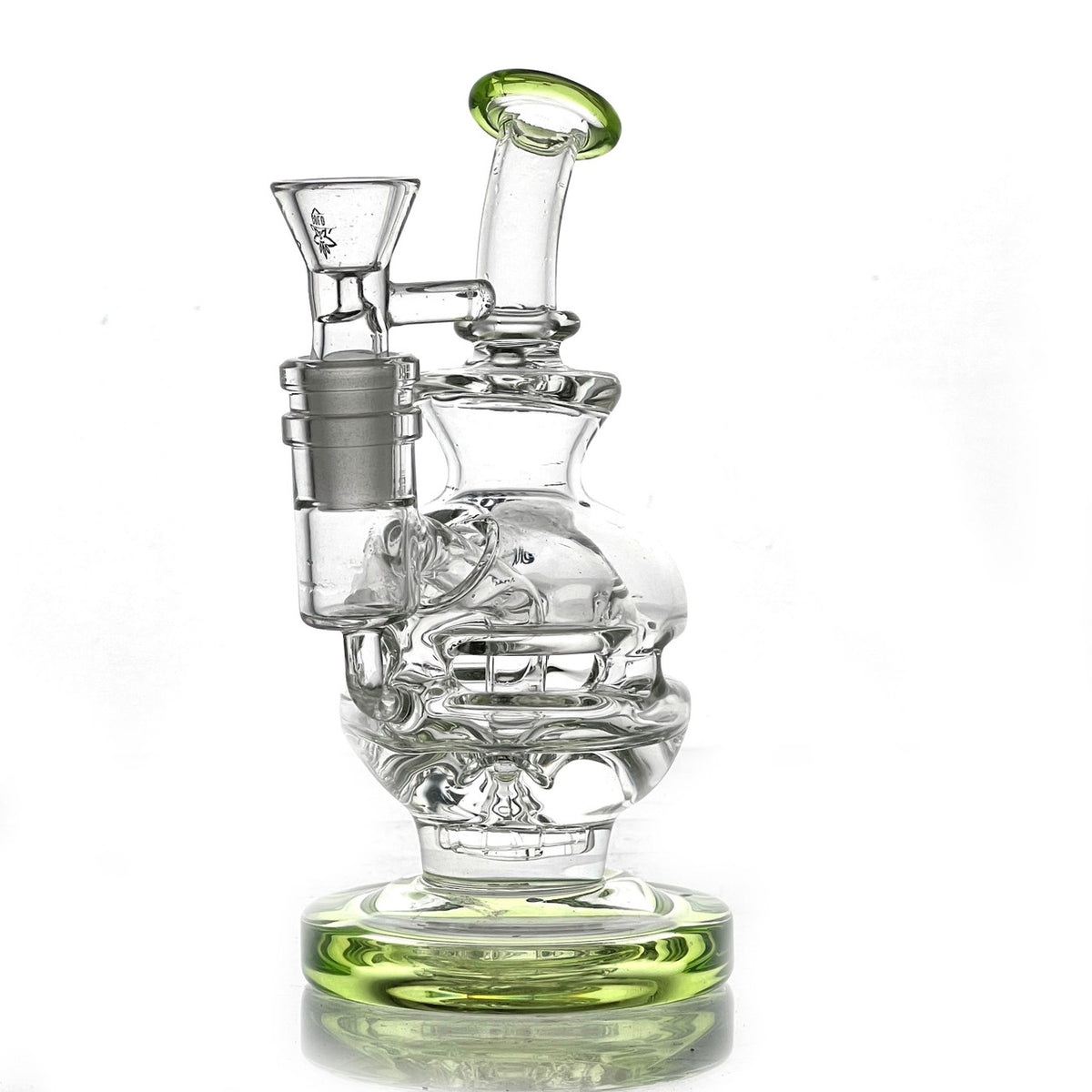 Encore Mini 5" Color Fab Egg Glass Dab Rig
