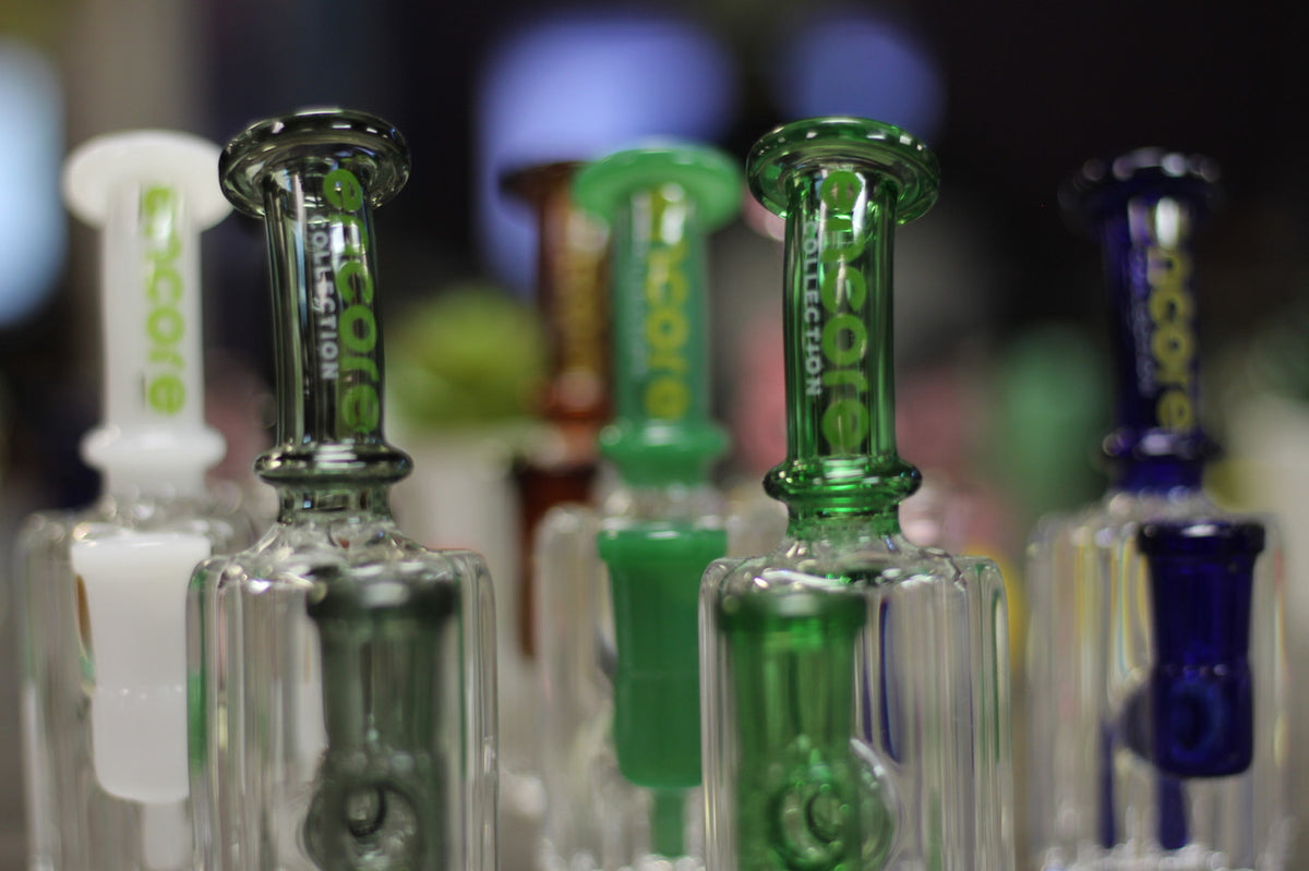 4" Mini Encore Collection Babyface Color Banger Hanger Oil RIg Glass Waterpipe