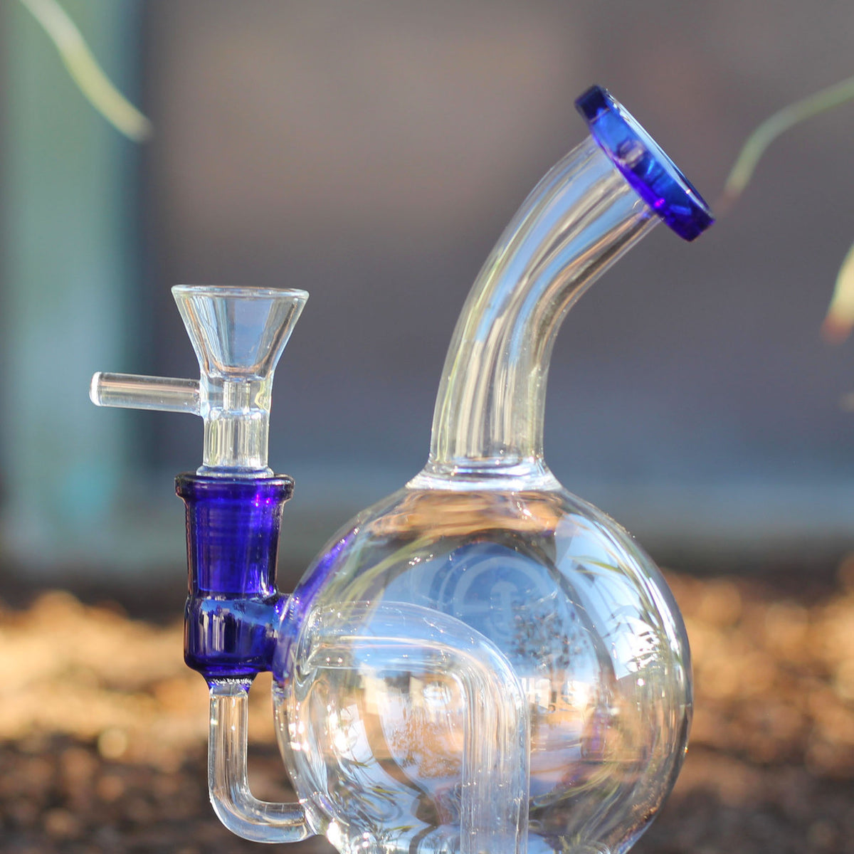 Encore Collection Glass Globe Ball Oil Rig Banger Hanger Water Pipe