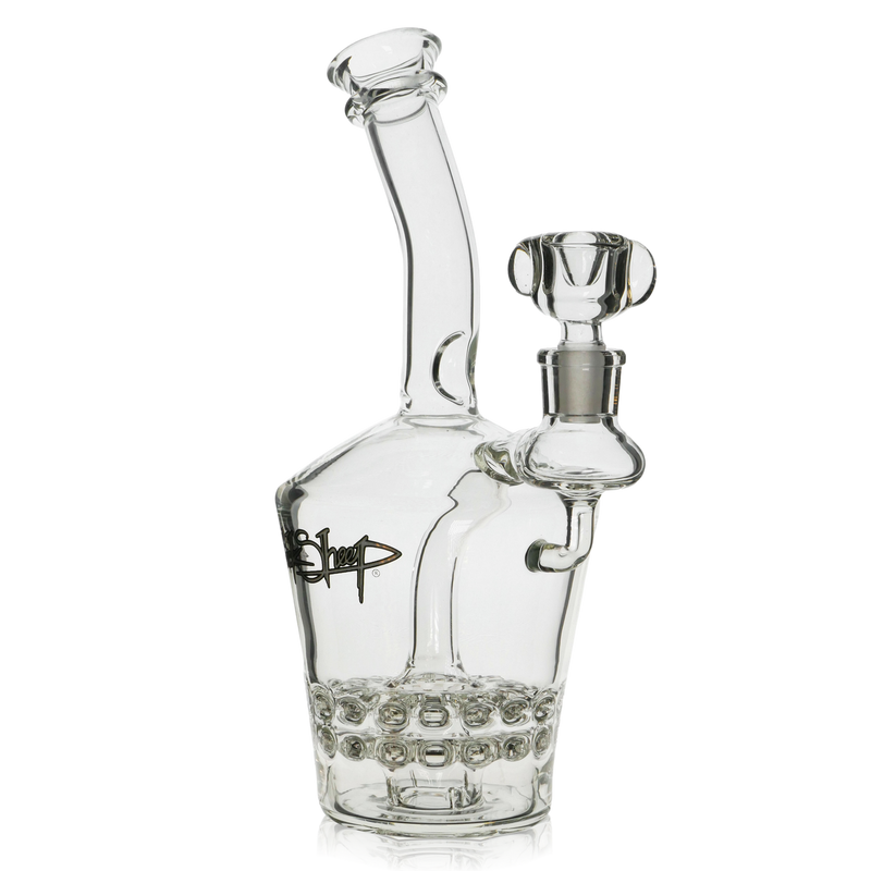 Black Sheep Gallery 9" Henny Bottle Ratchet Water Pipe Bong