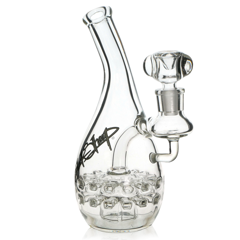 Black Sheep Gallery 7″ Sake Bottle Ratchet Water Pipe Bong