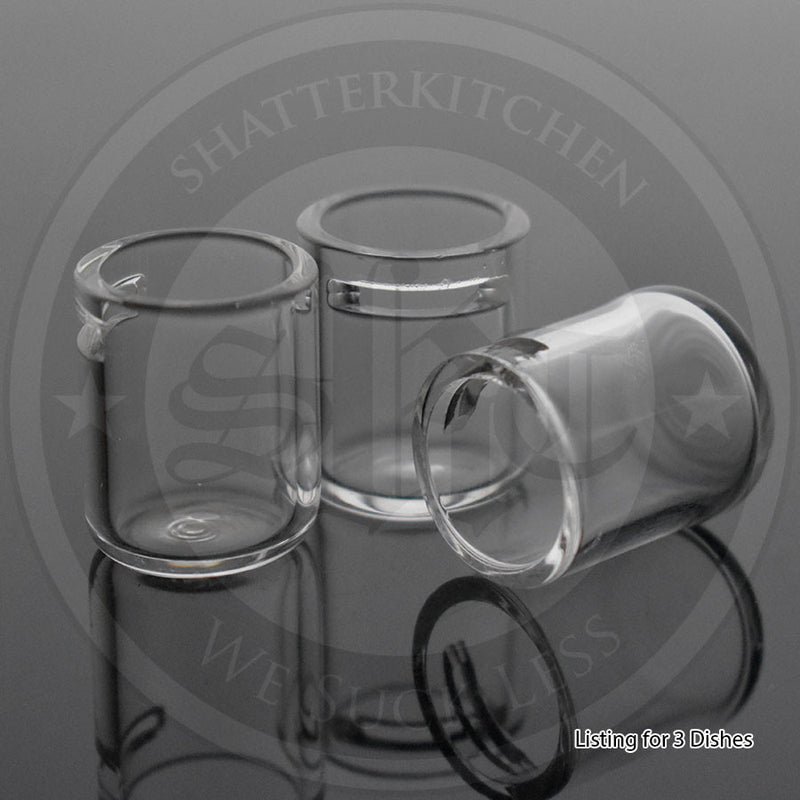 20mm Quartz Dish Insert for Banger Nails