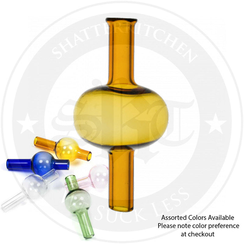 Color Glass Direction Ball Carb Cap for Quartz Banger Nails