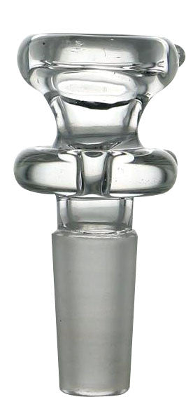 10mm Male Slide Clear Glass Funnel Maria Bowl Slide