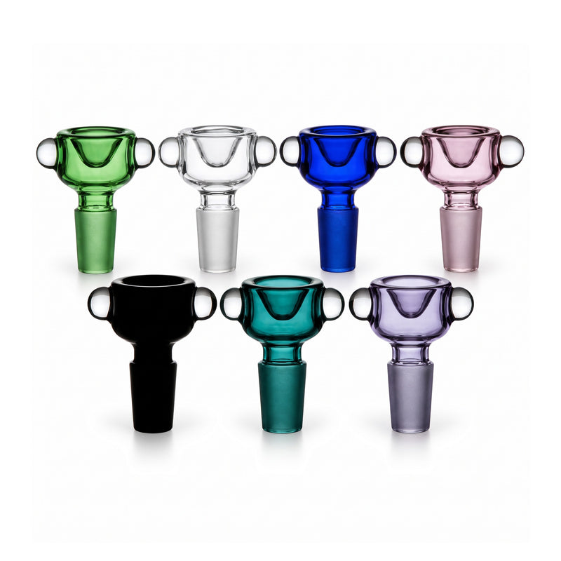 Color Tubing Bowl Glass Slide in 7 colors