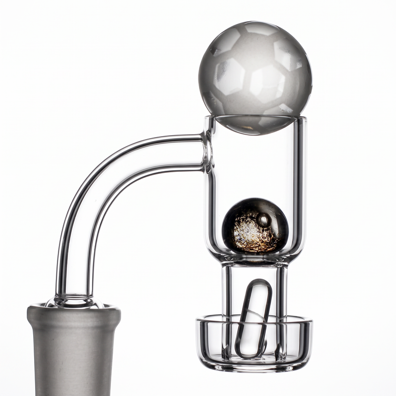 Terp Slurper Set with Soccer Ball Cap & Quartz Pill